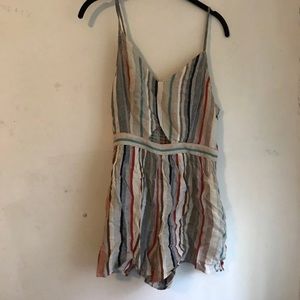 Peephole romper American eagle